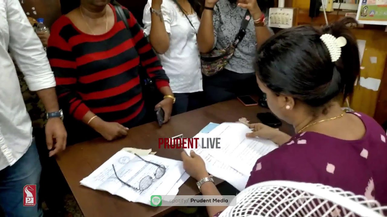 Saligao Block Congress Committee gathered PWD office | Mapusa | Live | Prudent | 050625