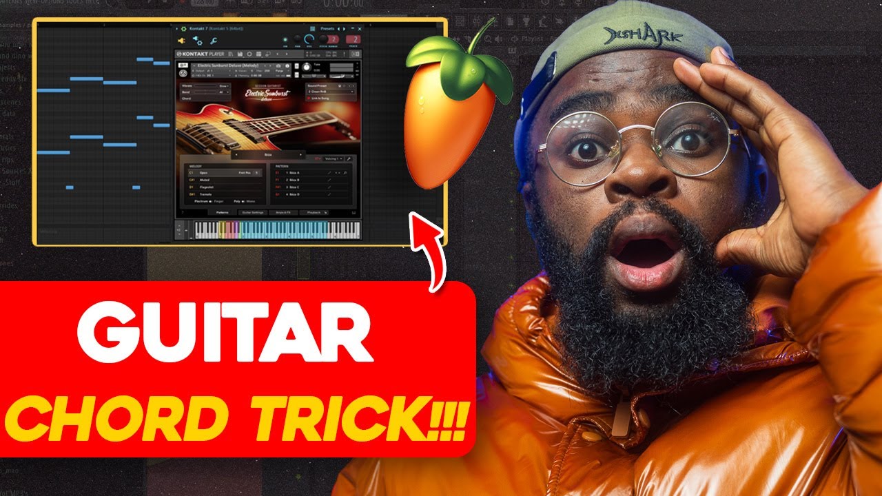 I Made A Guitar Afro Piano Type Beat| Fl Studio Tutorial