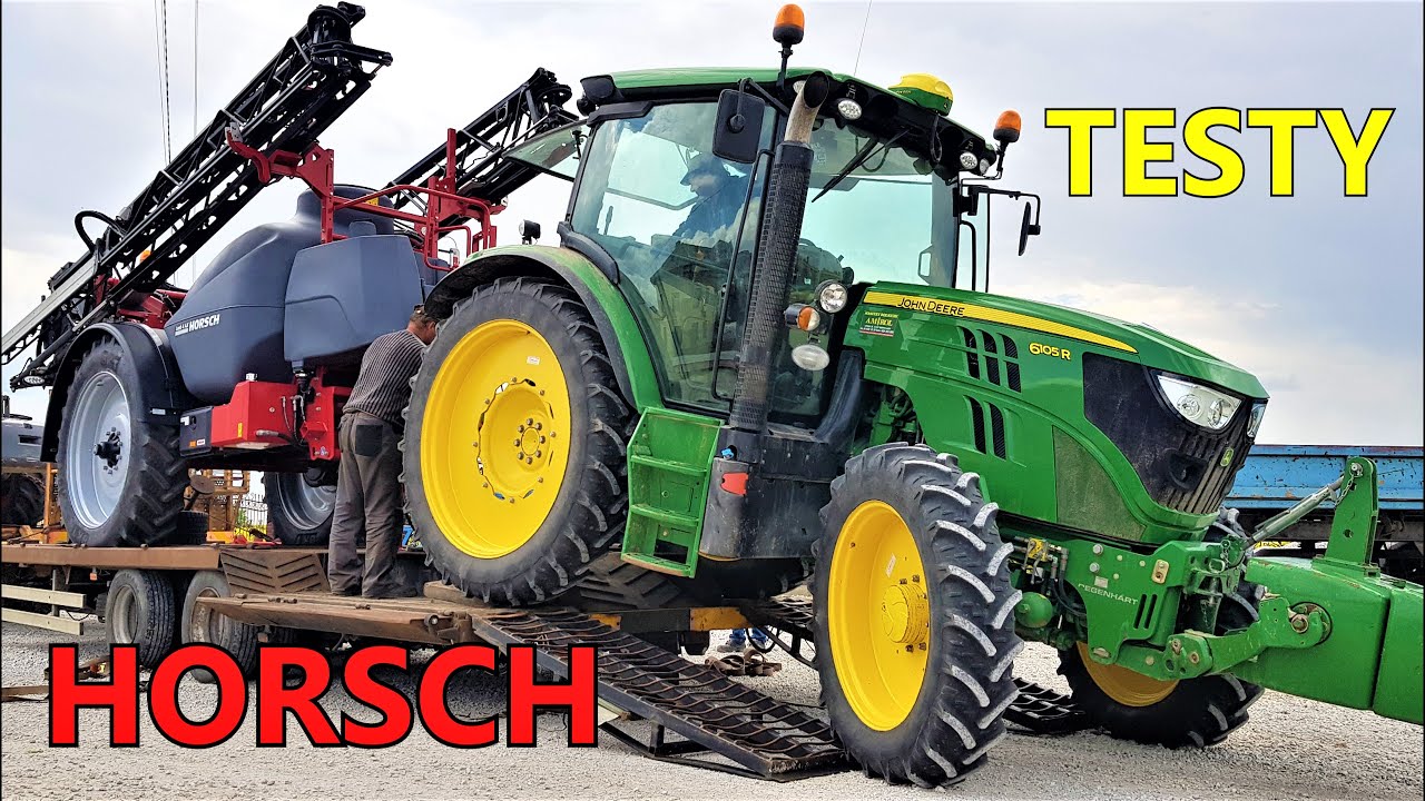 HORSCH Leeb 4 AX Testy u Rolnika / Prezentacja - Rolnik Szuka Opryskiwacza