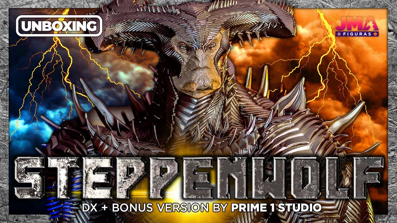 ⚡️STEPPENWOLF: Justice League DX Bonus 1.3 Scale by @Prime1Studio  | UNBOXING | Resin Statue
