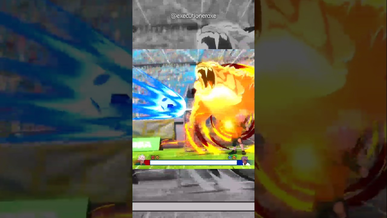 ATOMIC FLARE x SPRING THUNDERCLAP vs TIGER GOD HAND | INAZUMA ELEVEN: VICTORY ROAD