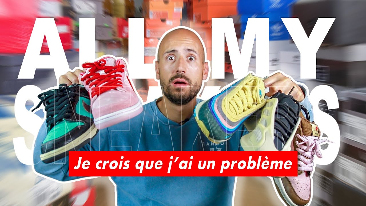 ALL MY SNEAKERS 2020 la mise à jour! TOUJOURS PLUS DE 100 PAIRES 👀😱😅