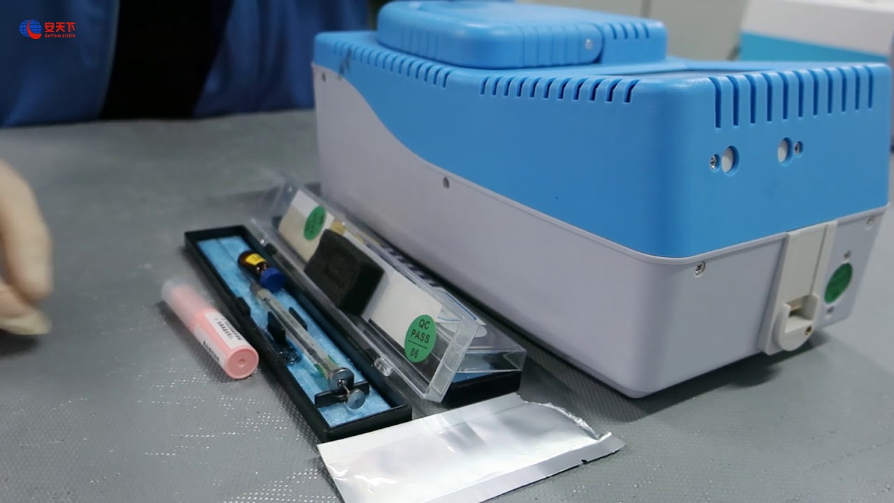 HD800 handheld explosives and drugs trace detector operations
