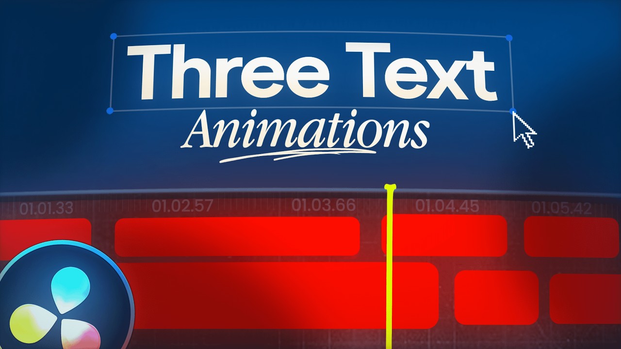 3 Text Animations That Instantly Upgrade Your Edits (DaVinci Resolve)