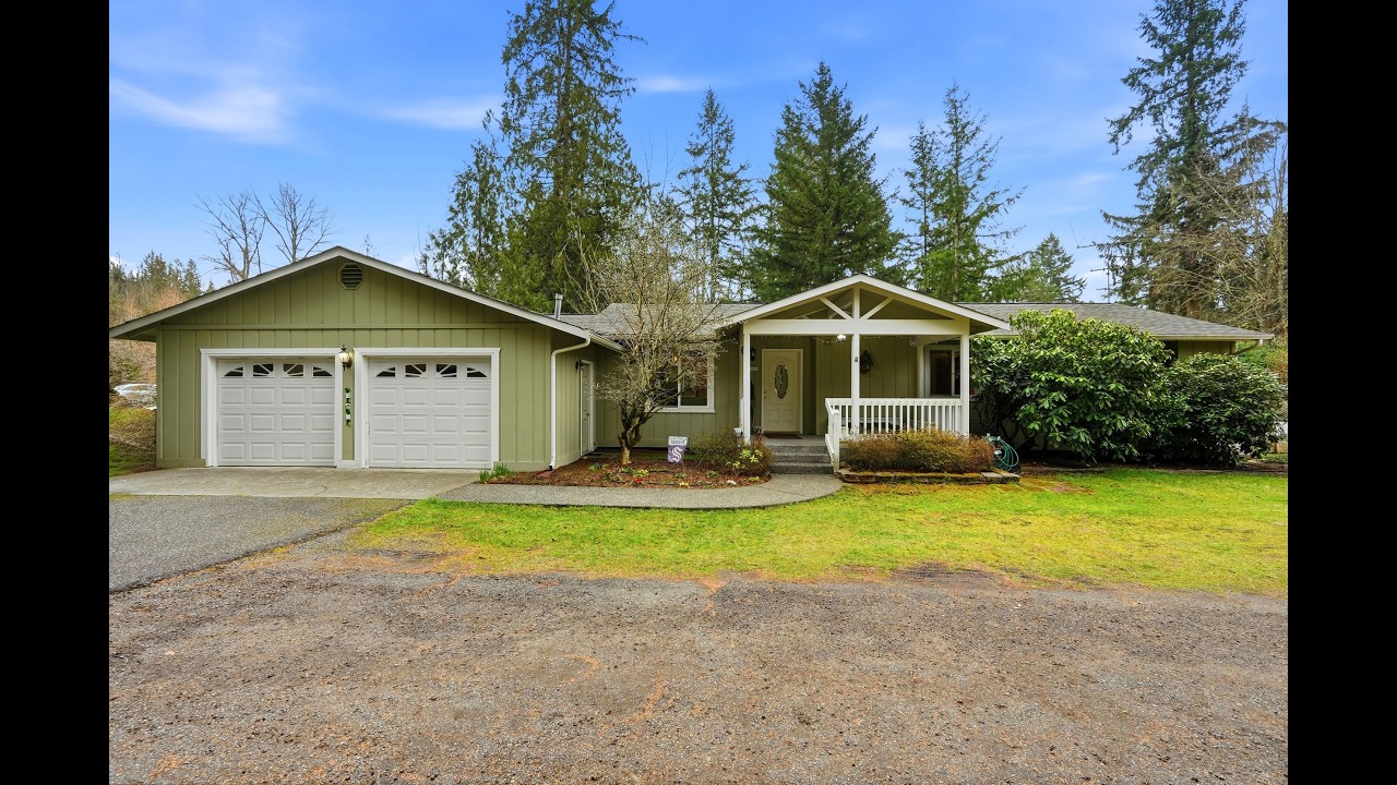Sprawling Woodinville Rambler on 1+ Acre with Detached Shop/Garage