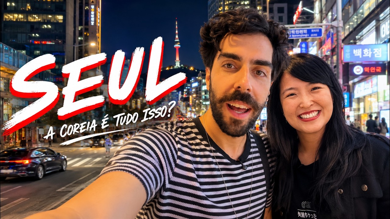 SEUL 🇰🇷 A Cidade Mais INSANA da Cor&eacute;ia do Sul | Comida, Becos e Vida Real