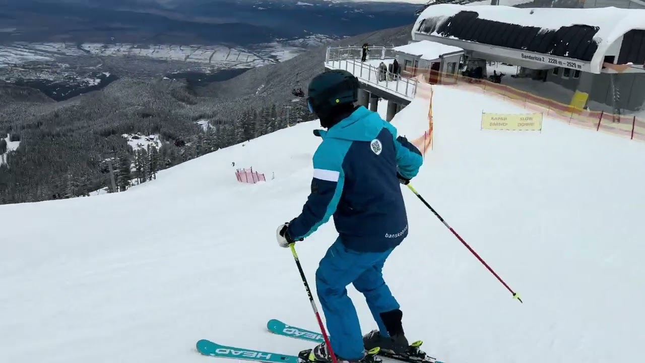 Снежная погода в Банско ❄️ Отчет за пятницу, 27 декабря 2024 г. - 9,5/10 баллов.