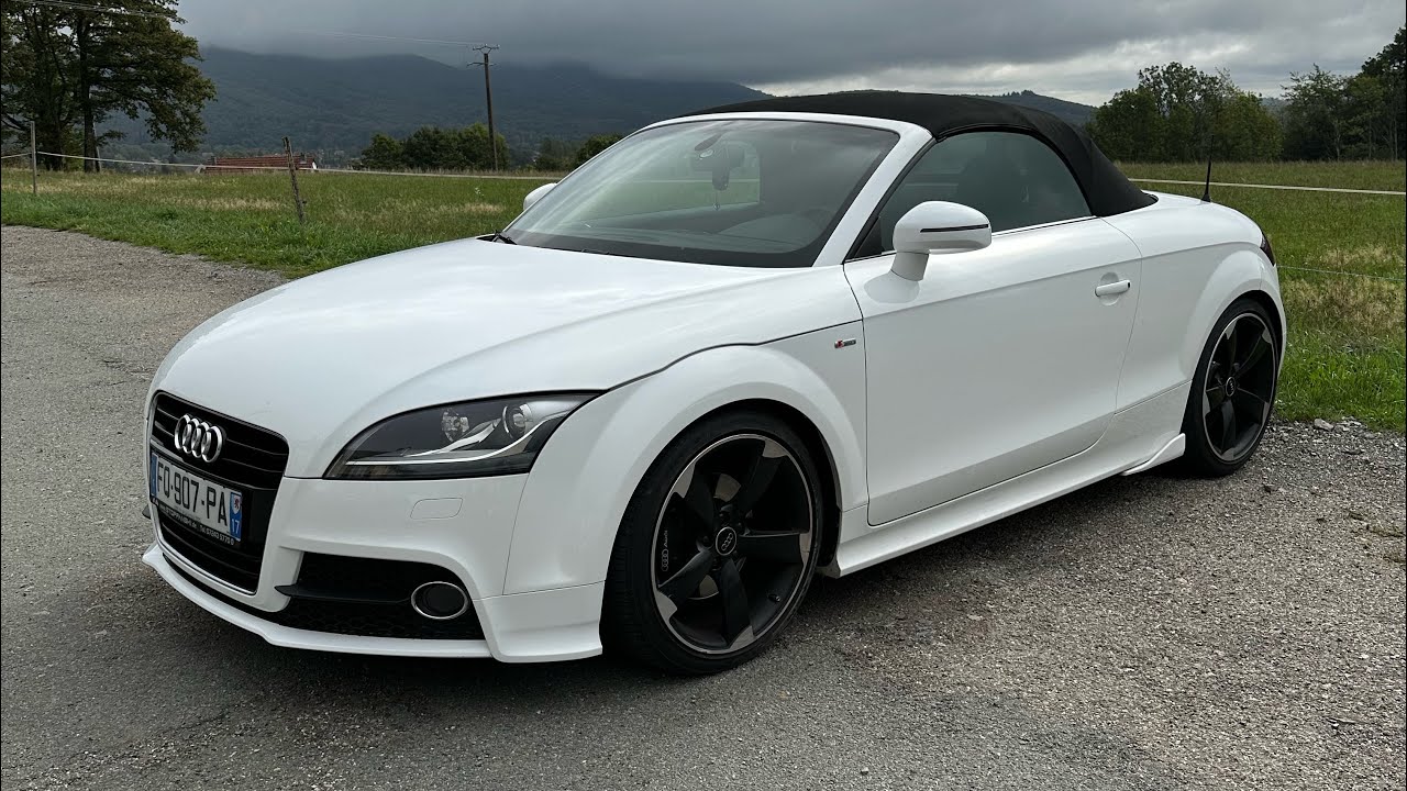 Audi tt roadster lavage,entretien céramique,et protection capote#iphone14promax#meguiars#nigrin