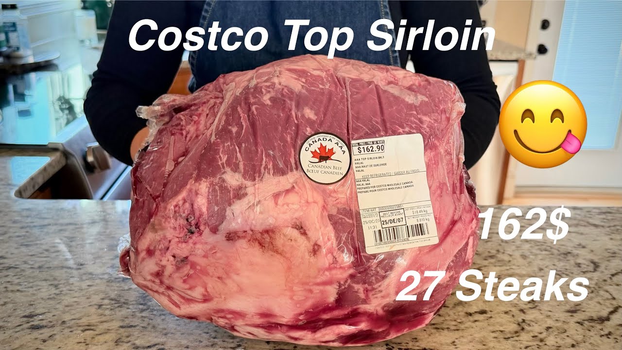 Costco Top Sirloin / Costco 2025 / Costco Beef / Beef Top Sirloin / How To Break Down Top Sirloin 