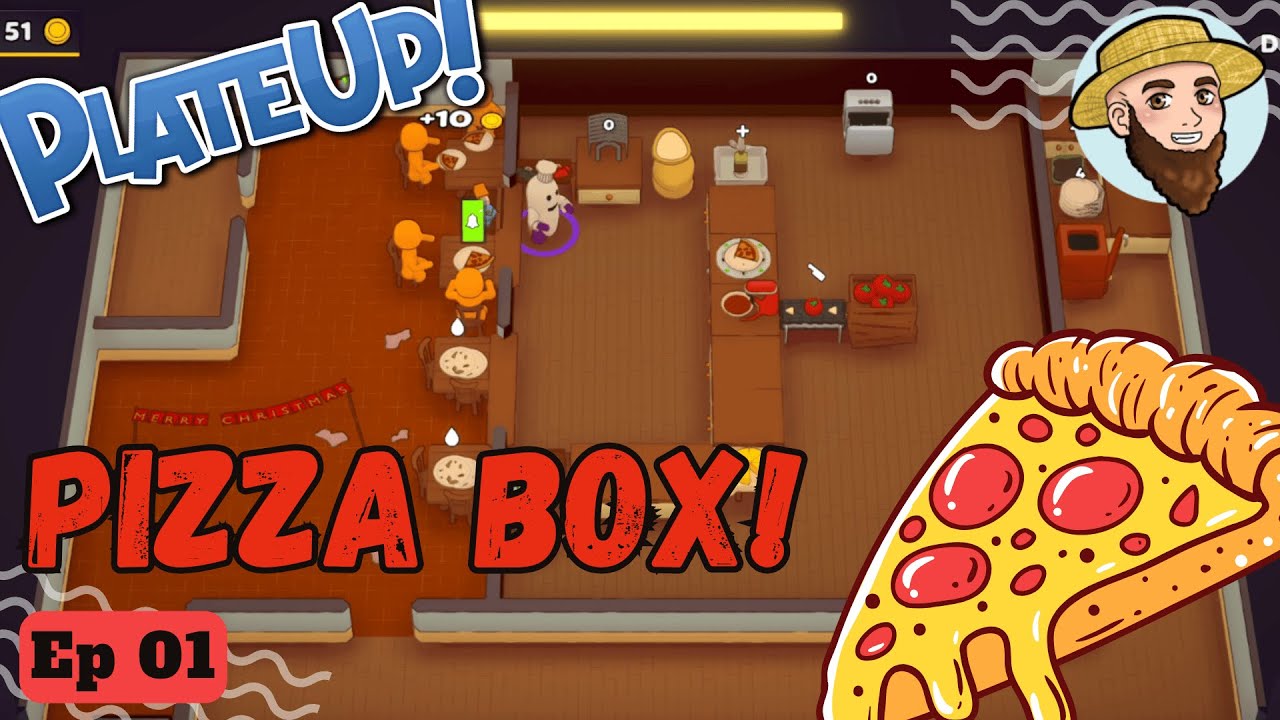 The Pizza Box!! - Solo Play PlateUp! I Part 1,  #pizza   #theontariogardener    #plateup
