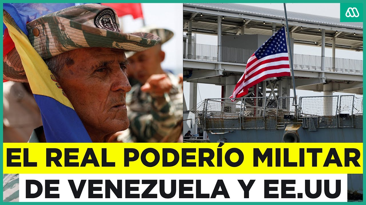 ¿Cuál es el real poderío de guerra que tienen EE.UU y Venezuela y qué tan lejos pueden llegar?
