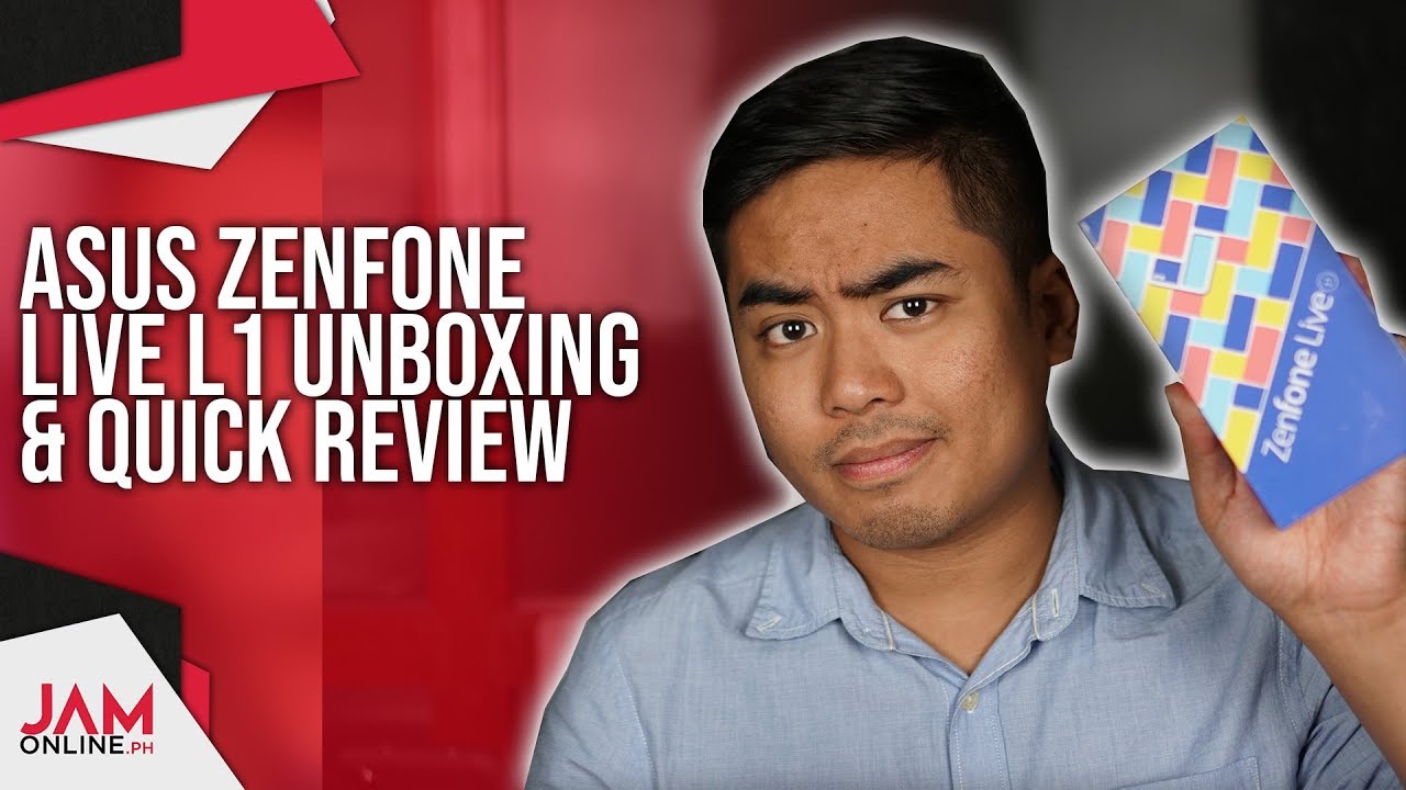 ASUS Zenfone Live L1 Unboxing and Quick Review: The affordable Zenfone