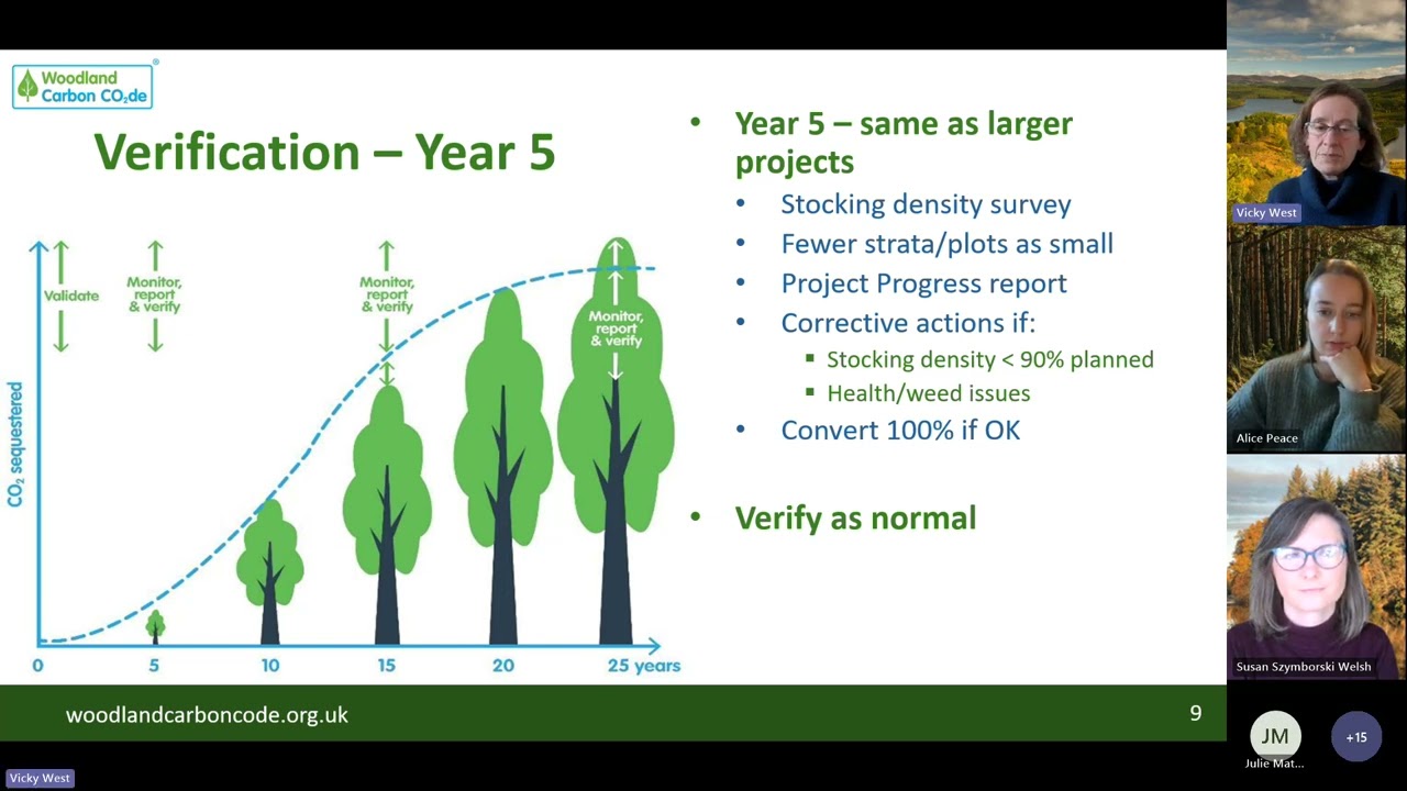 Woodland Carbon Code  - Small woods