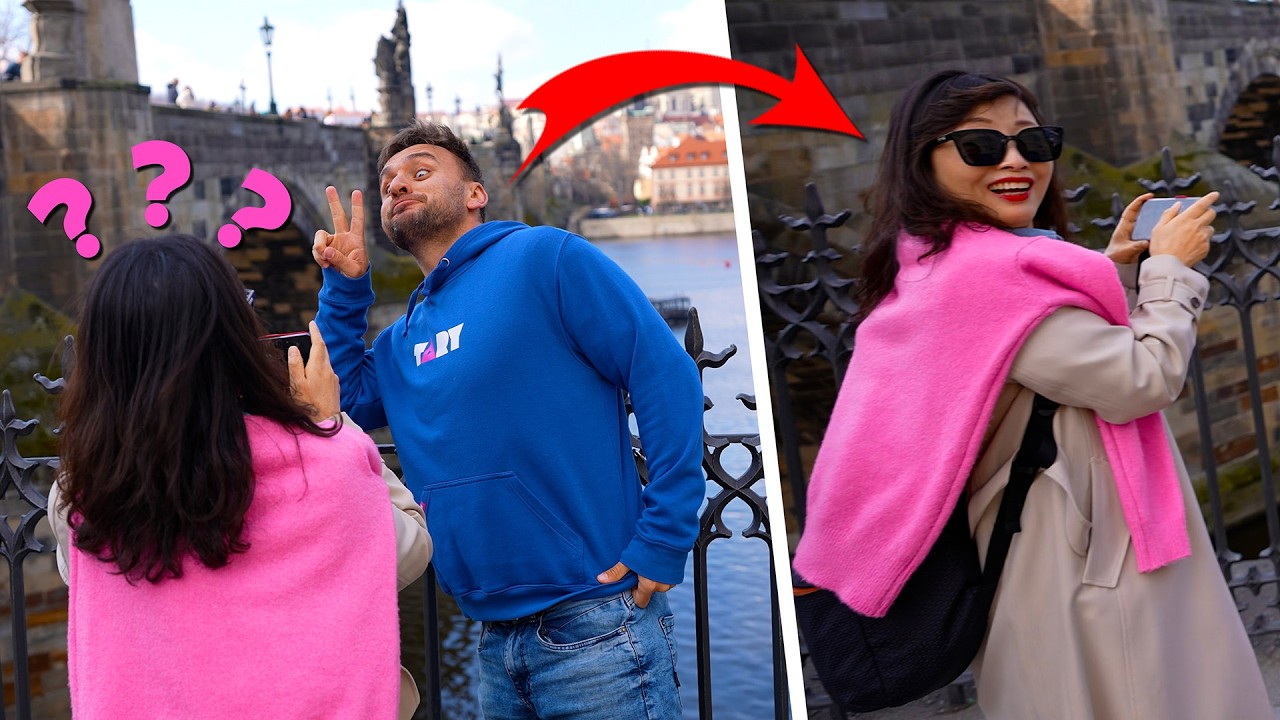 KAZÍME FOTKY TURISTŮM v centru Prahy! | Jay a Tary
