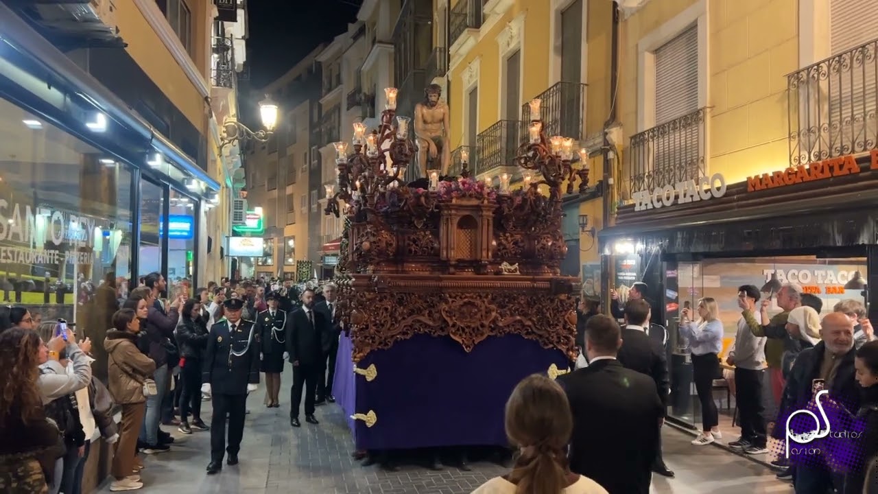 Itinerario de Recogida a su templo del paso de Cristo de  Humildad y Paciencia de Alicante