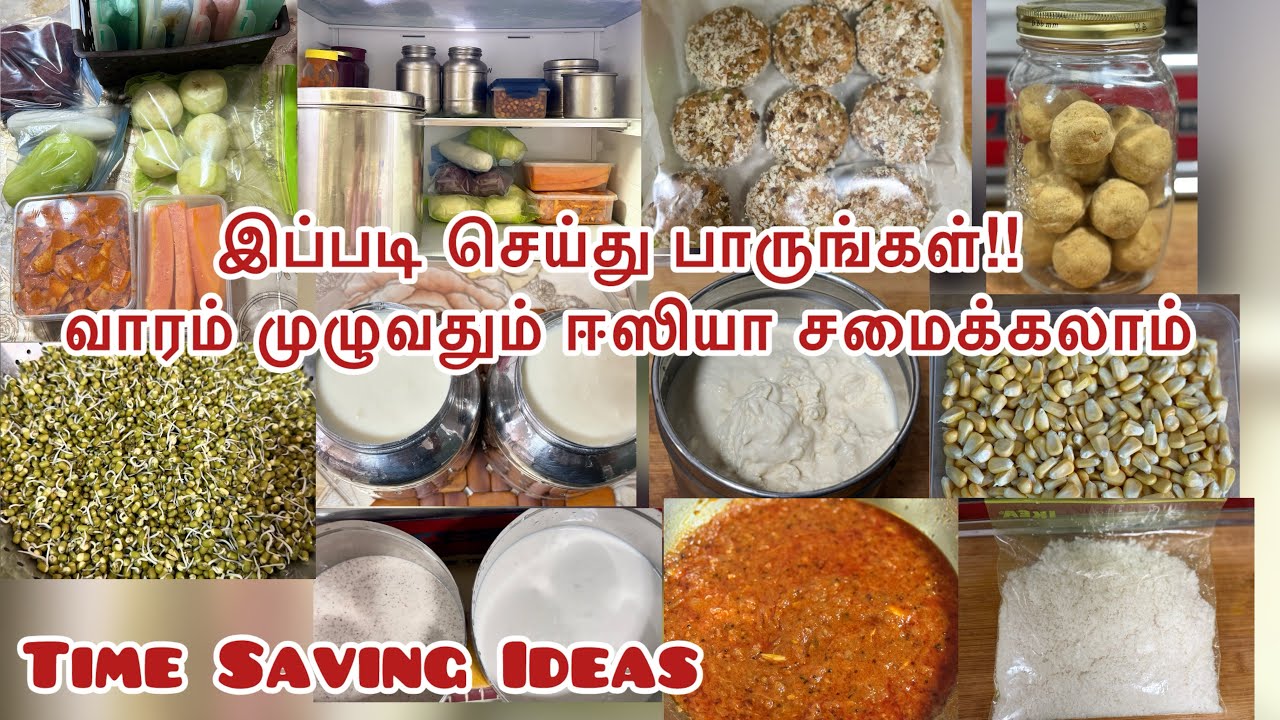 💥Weekly & Healthy Meal Planning Tips for Stress Free Cooking |Time Saving Kitchen Tips  
