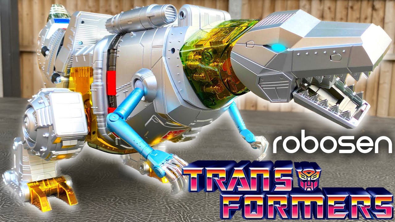 The World's FIRST Auto-Converting GRIMLOCK! Robosen Transformers FLAGSHIP Edition DINOBOT Review