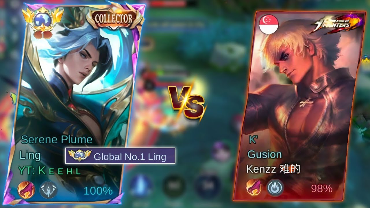 GLOBAL LING VS PRO GUSION IN SOLO RANKED! WHO WILL WIN? LING FASTHAND GAMEPLAY - MOBILE LEGENDS