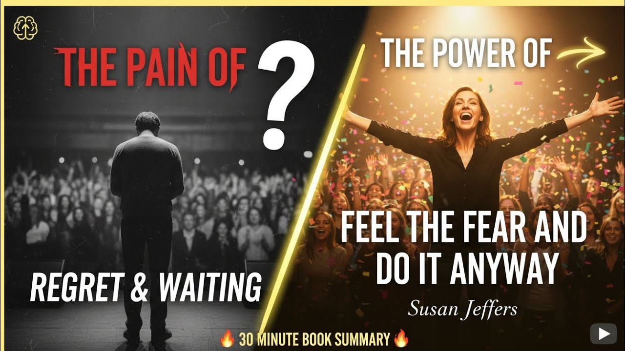 Stop Being Scared! | Feel the Fear & Do It Anyway Book Summary