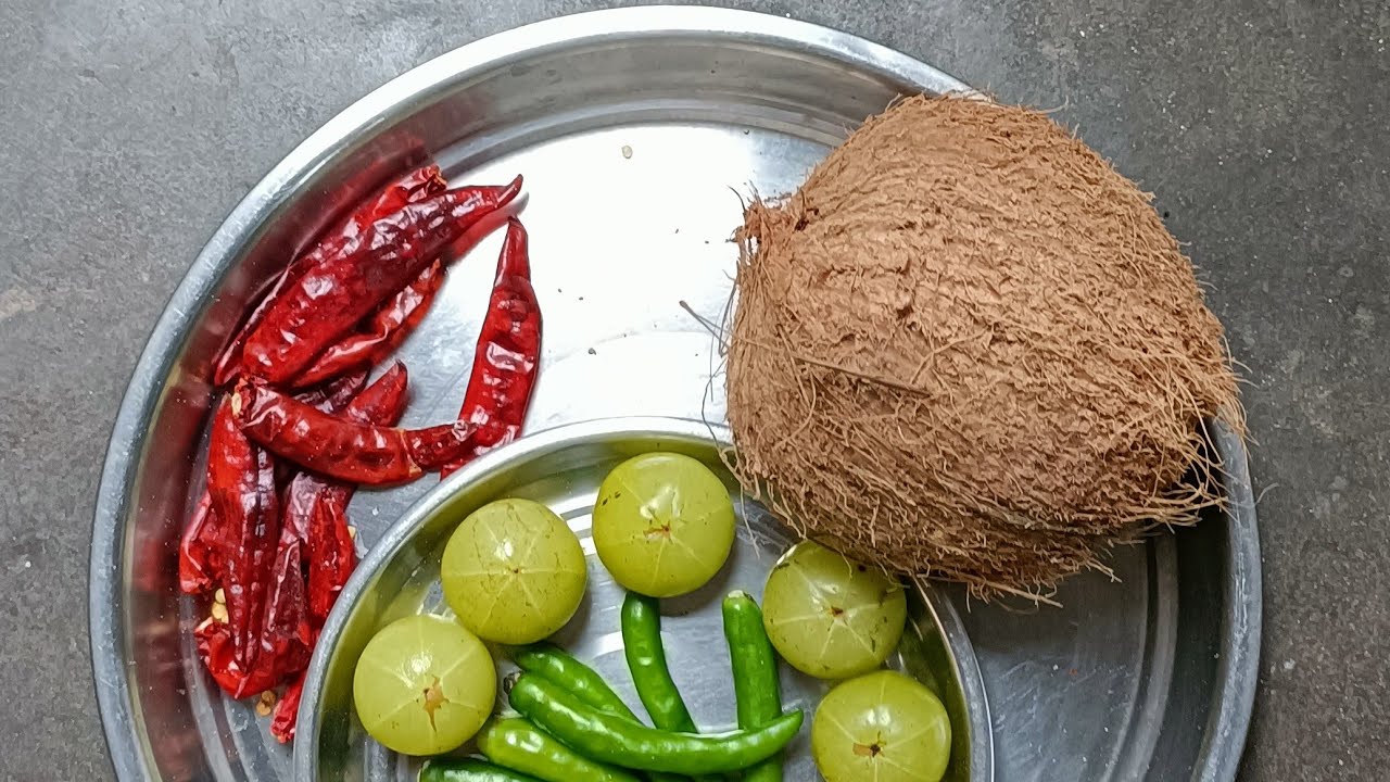 #కొబ్బరిఉసిరికాయరోటిపచ్చడి#KobbariUsiriPachchadi#CocountGooseBerryPickle#தேங்காய்நெல்லிக்காய்சட்னி.