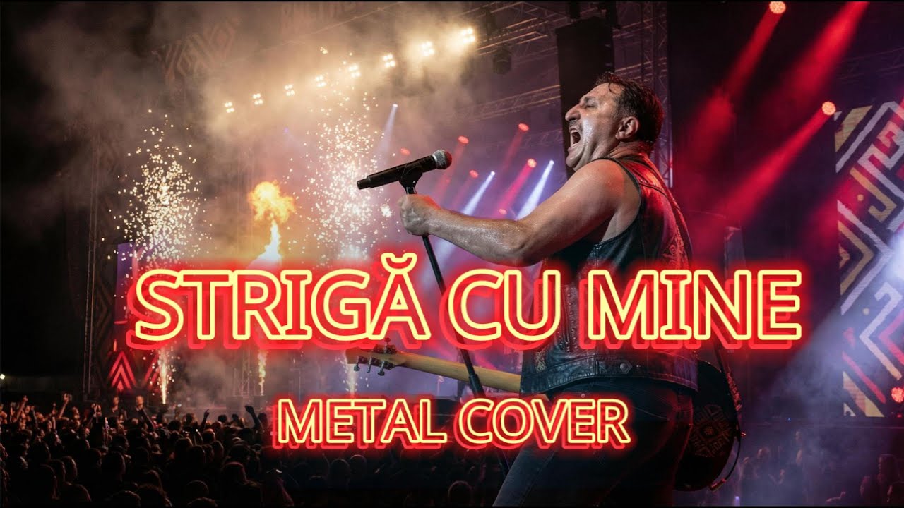 Manea Transformată în METAL 🔥 „Strigă cu mine” Rock Cover