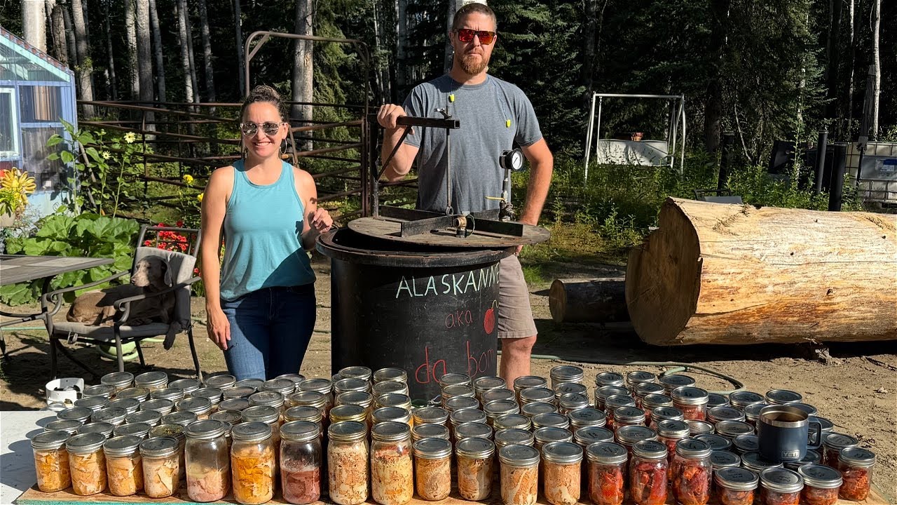 The Alaskanner: 160 Jars of Halibut, Salmon & Moose + Sweet Honey from Our Bees