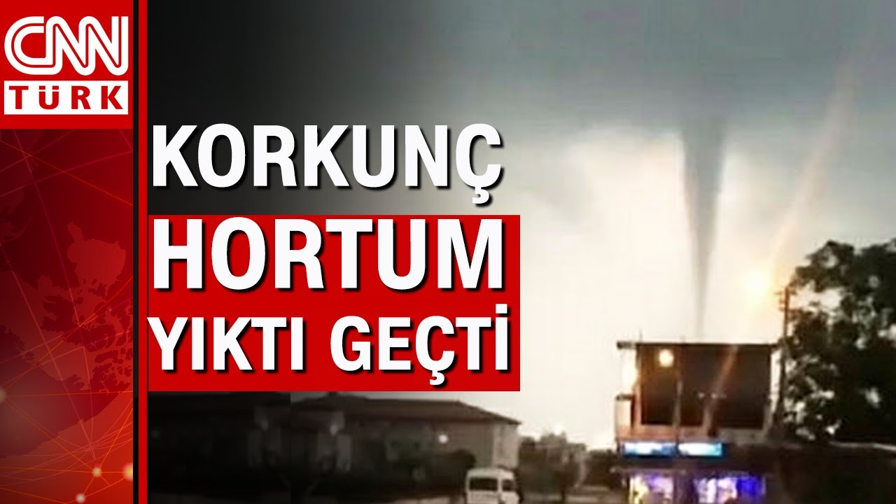 Hatay'ın İskenderun körfezinde hortum çıktı! İşte o anlar