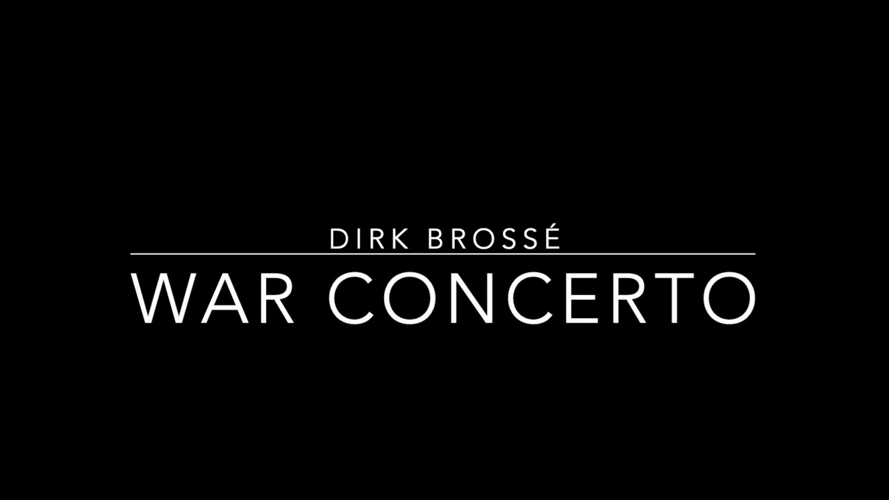Dirk Brossé – War Concerto (for Clarinet and Piano)