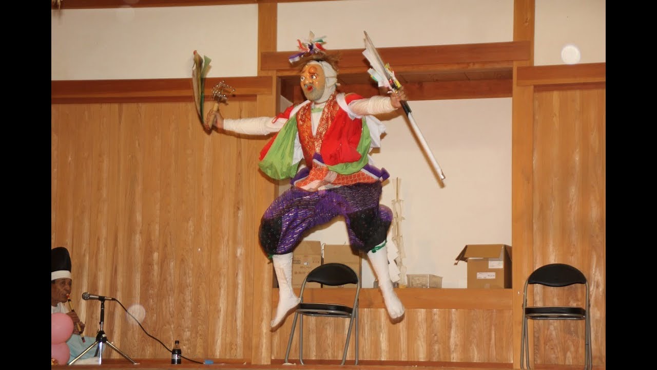 鷹松神社秋季大祭2017　雲取神楽座『国司』その２
