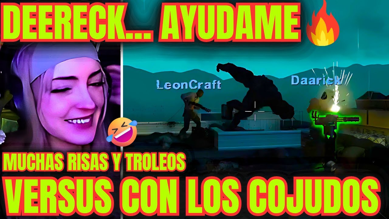 MUCHOS TILTEOS Y TROLEOS EN VERSUS DE LEFT CON TEAM C0JUD0S🤣POV SYLVEE🔥COMPLETO + QU3MAN A SYLVEE XD