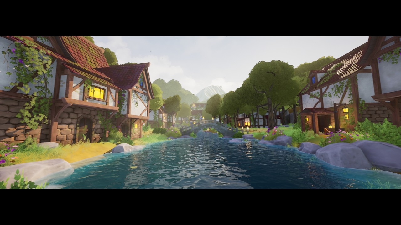 Capstone Project: Rivervale | 3D Stylized Environment | Video Showcase | 30 FPS