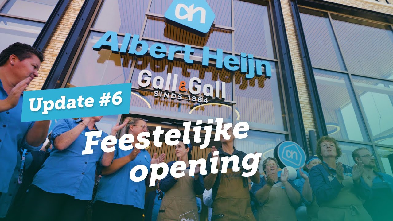 Europa Have - Bouwupdate 6/6 nieuwbouw Albert Heijn Aalten: De Opening!