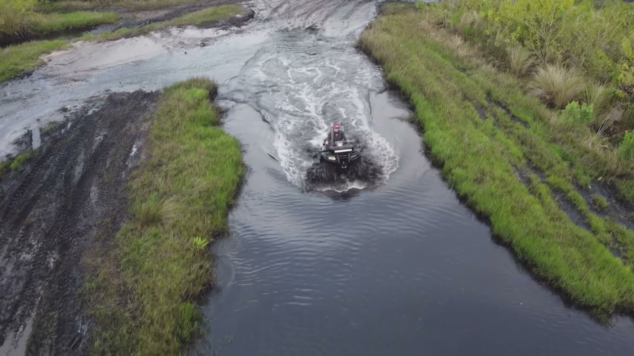Water Wheelies to the Black Hole Canaveral Groves Florida