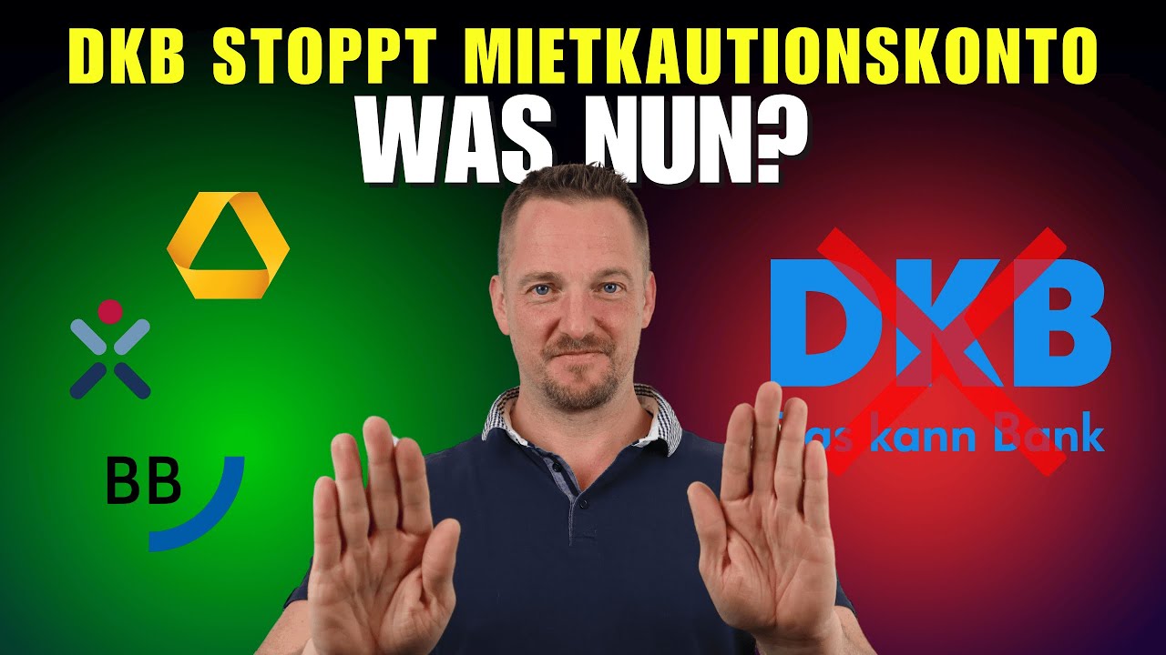 Mietkautionskonto Vergleich 2025 – DKB ist raus, was tun?