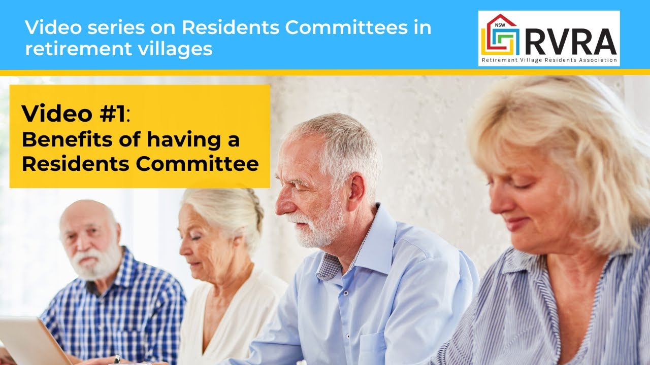 Residents Committees Video 1: The benefits of having a Residents Committee