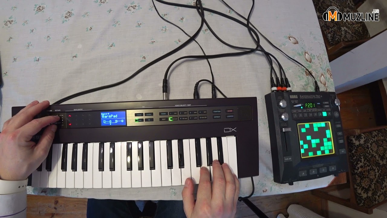 Yamaha Reface DX Обзор/Демонстрация/Overview/Demonstration/Распаковка/Unpacking