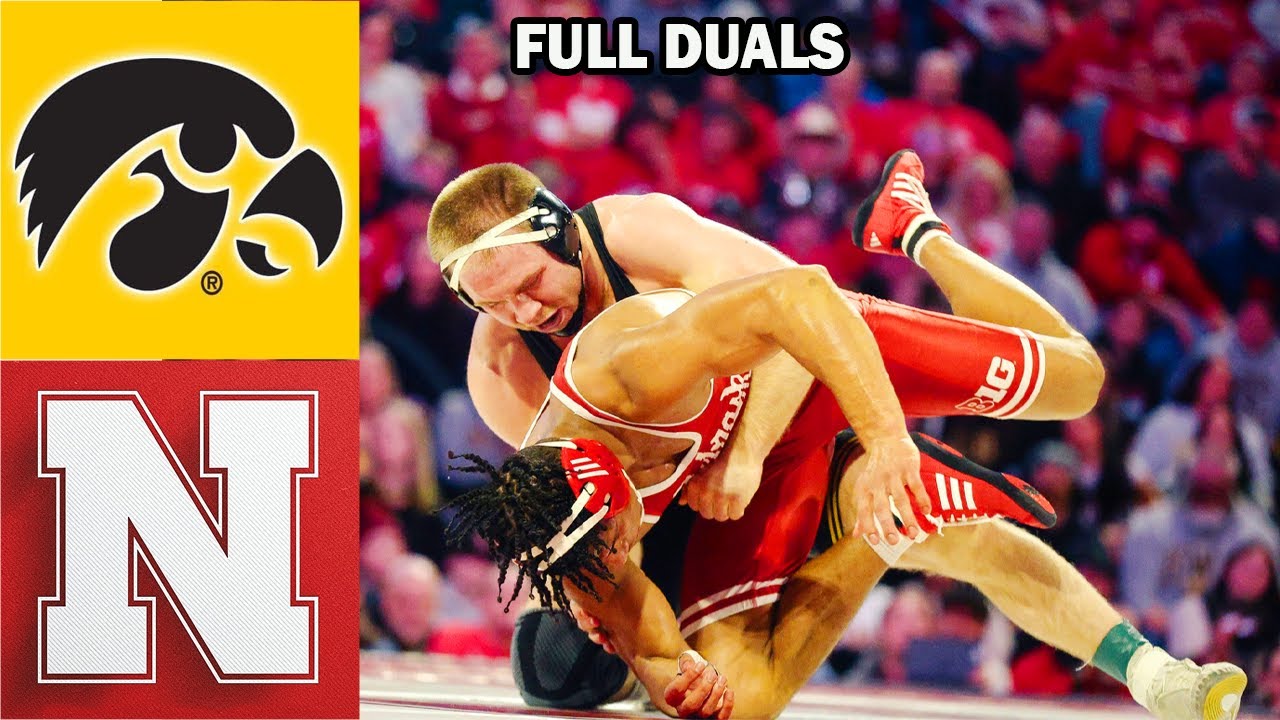 Iowa vs Nebraska Full Duals Men's College Wrestling , Jan 23 2026