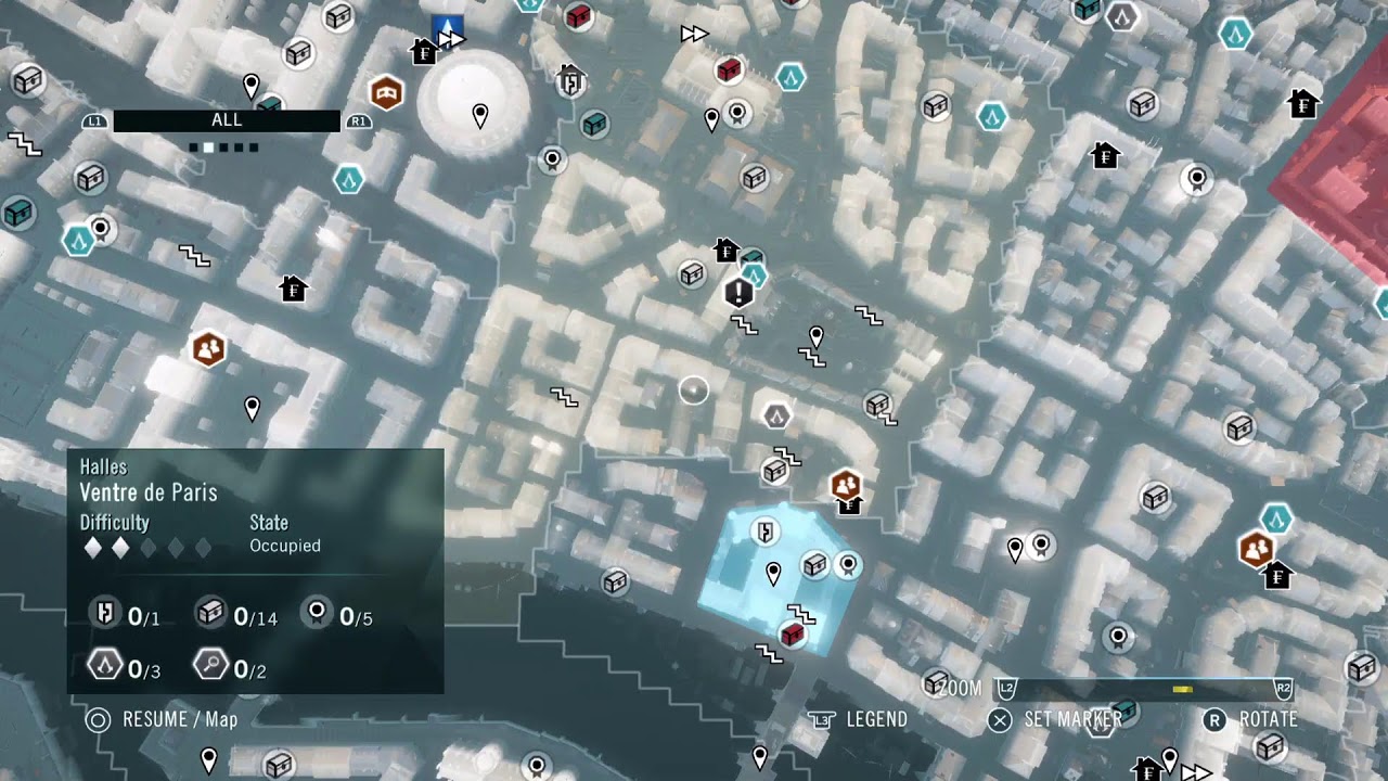 Playing Assassin's Cree Unity Part 2 (No Commentary)