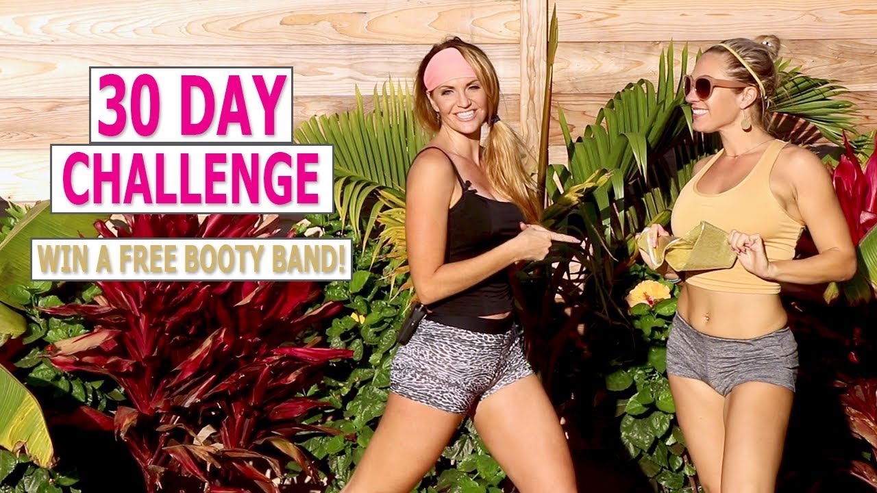 30 DAY Squats Challenge | Booty Bands