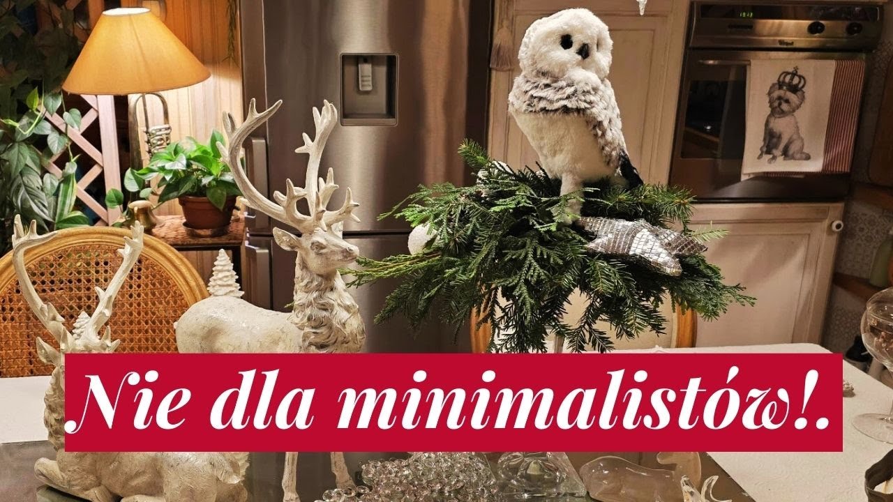 Nie dla minimalistów...ale dla marzycieli. Dekoracja nad stołem