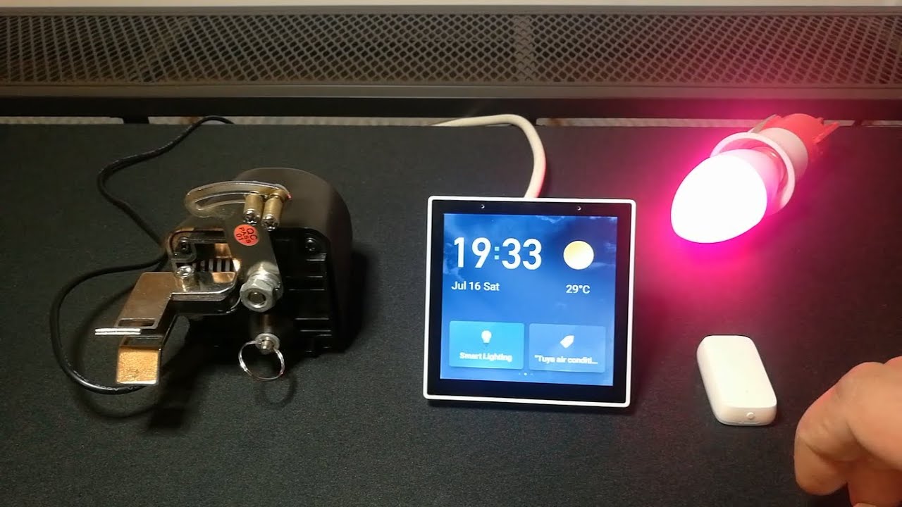 شاشة تويا الذكيه مراجعة كامله - zemismart touch panel built in zigbee hub