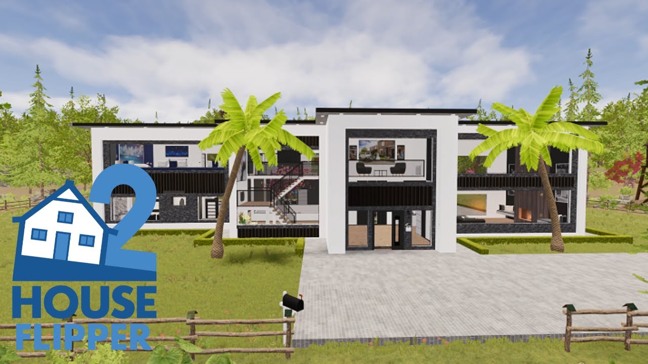 Inside My Stunning Big White Mansion | House Flipper 2