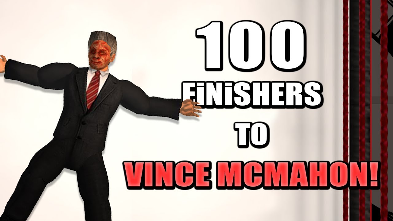 100 Finishers To Vince McMahon! - Wrestling Revolution 3D