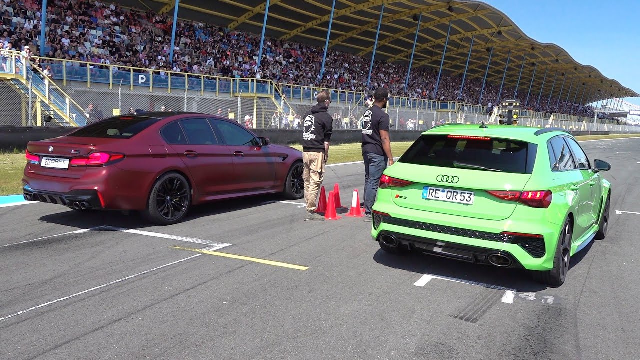 BMW M5 F90 Competition vs Audi RS3 8Y Sportback