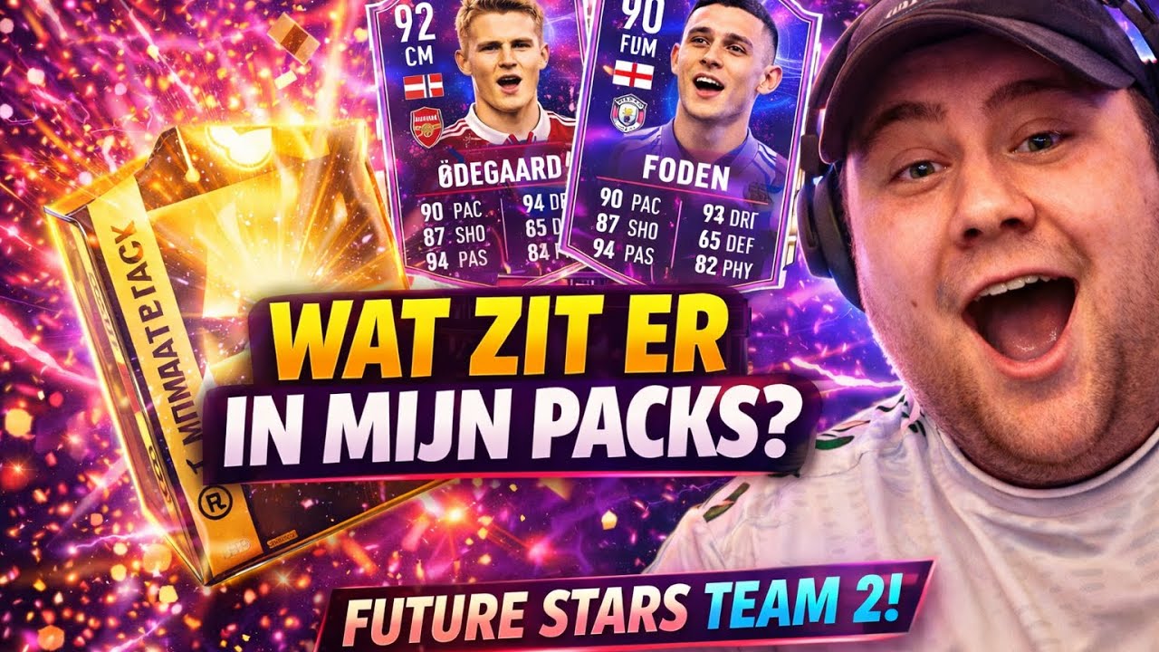 IK OPENDE PACKS TIJDENS FUTURE STARS TEAM 2 EN KREEG