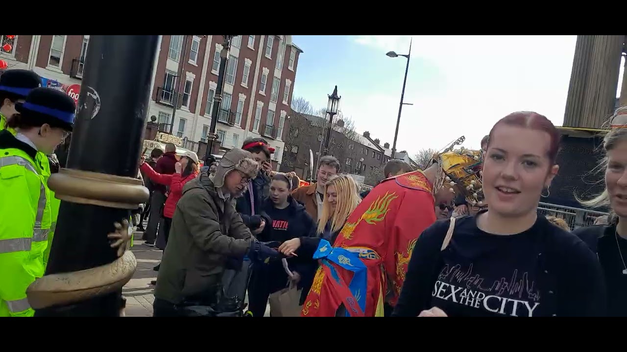 Chinese New Year of the Horse 🐴🎇🧨🐉🎉🐲🦄(Feat. VERY LOUD Firecrackers)🧨 Liverpool England 🎆🧨22/02/26