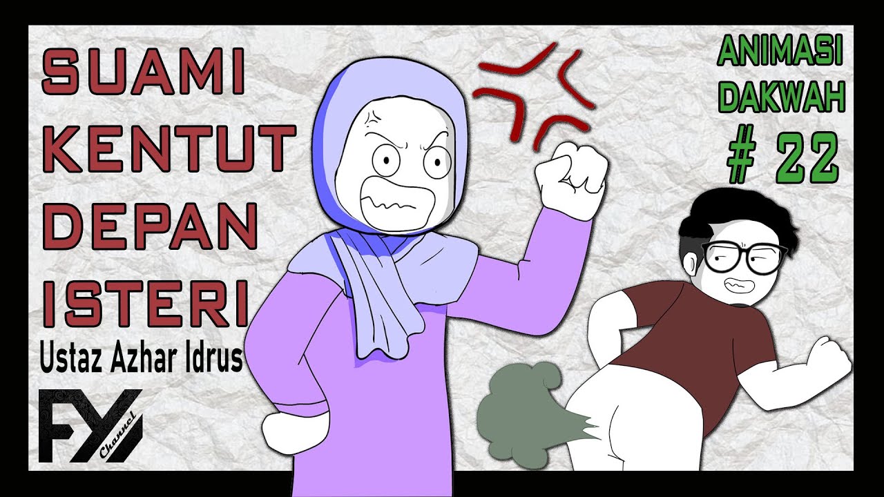 😆  Suami KENTUT Depan Isteri, UAI | Animasi Dakwah 22  