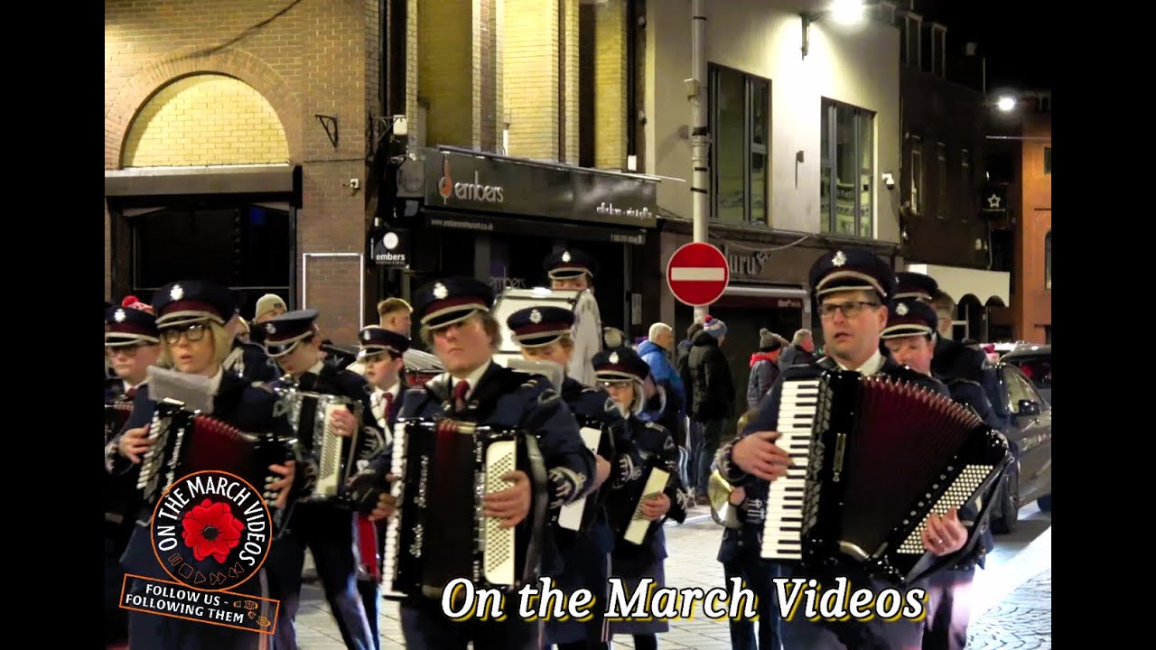 Accordions on the march @ Cormeen RSOW Parade 2025