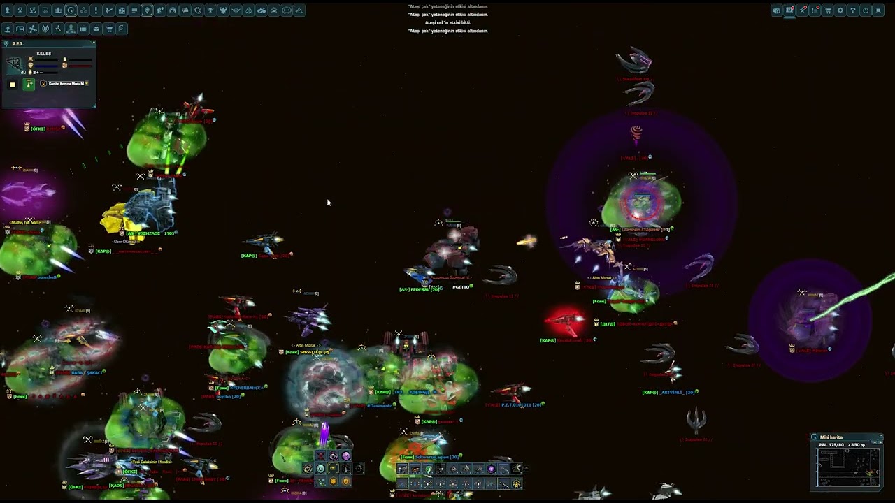 DarkOrbit TR1-5  -  Sen ne anlatıyon, inmedik ki biz zirveden halen [PΛЯS +√ΛŁΞ kesim#2]