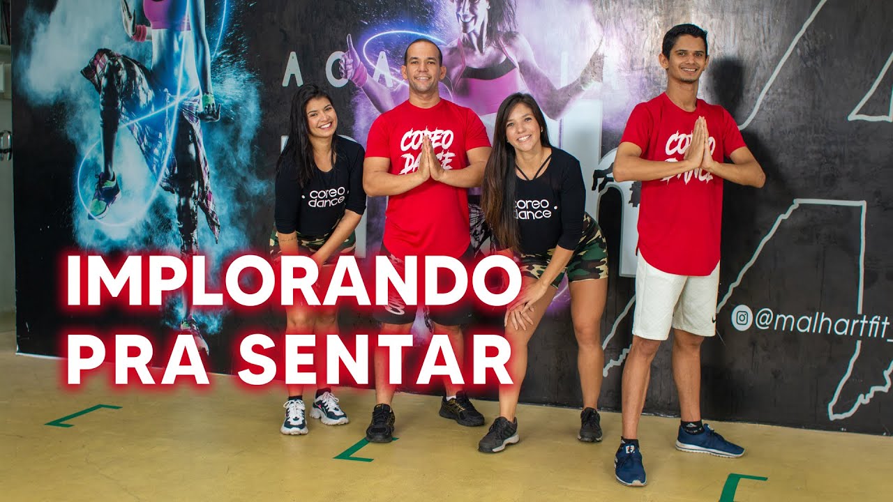 IMPLORANDO PRA SENTAR - ROGERINHO -  Coreografia | Coreodance